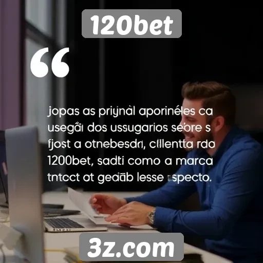 Feedback dos usuários sobre o atendimento ao cliente no 120bet