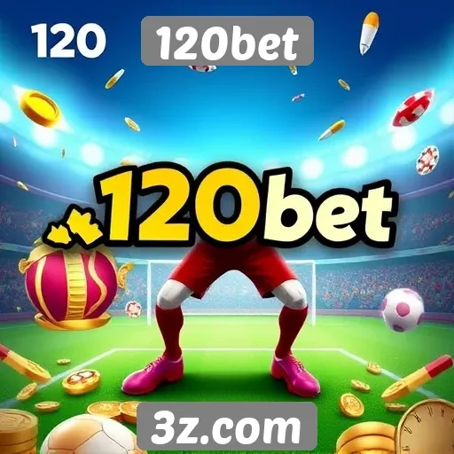 Variedade de jogos disponíveis no 120bet